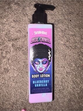 Bride of Frankie Blueberry Vanilla Body Lotion — Pink